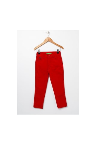 Çlm Store Erkek Çocuk Kırmızı Pantolon Kırmızı Kırmızı