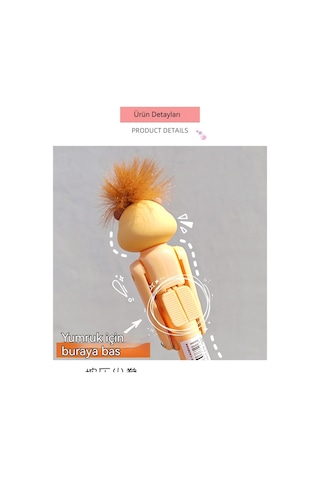 Yaratıcı Stres Giderici Yaratıcı Stres Giderici Jel Kalem-haki 02