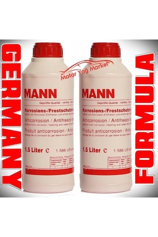 Mann Antifriz Kırmızı G12 1.5 L X 2