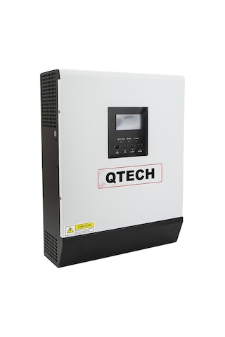 Qtech 3kVA 2400 W Tam Sinüs Akıllı İnverter