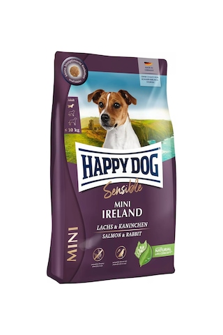 Happy Dog Mini İrland Somonlu Hassas Yetişkin Köpek Maması 4 KG