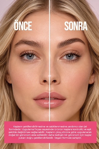 The Brow Glue Crazy Lift Extra Strong Hold Kaş Sabitleyici Jel 7 Ml 0