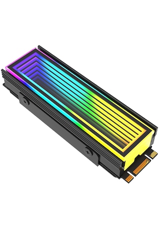 Argb M2 Ssd Soğutucu Rgb Aydınlatmalı Alüminyum Yapı İle Yüksek Performans Sağlar Diğer Argb M2 Ssd Soğutucu Rgb Aydınlatmalı Alüminyum Yapı İle Yüksek Performans Sağlar Diğer