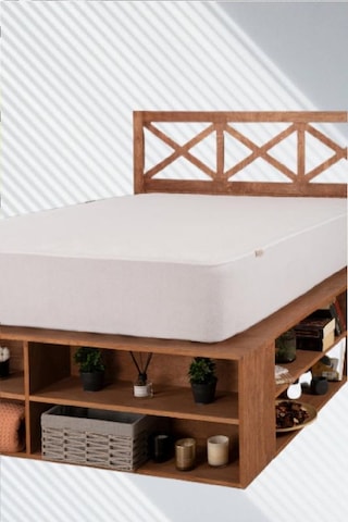 Evony Fitted 160x200+30 Sıvı Geçirmez Micro Kumaş Fitted Alez Çarşaf Beyaz