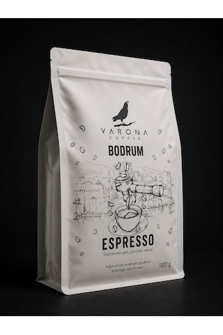 Varona Bodrum Espresso Blend Çekirdek Kahve 1kg