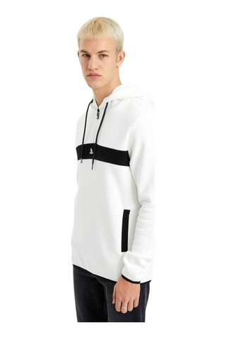 The Crow Erkek Sweatshırt Tc3905 Ekru