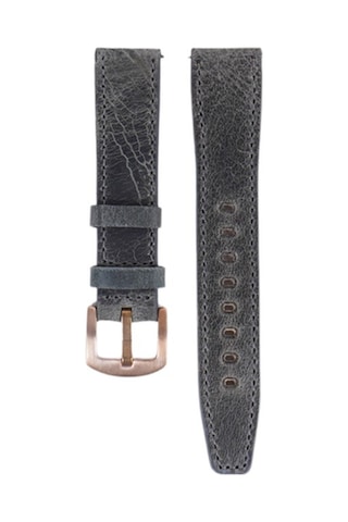 Fro Lw38-43 20 Mm Hakiki Deri Spor Gri Kordon Gold Toka