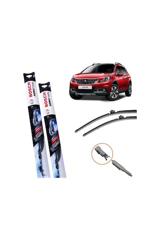 Peugeot 2008 Muz Silecek Takımı Ön Bosch Aerotwin 2013-2017