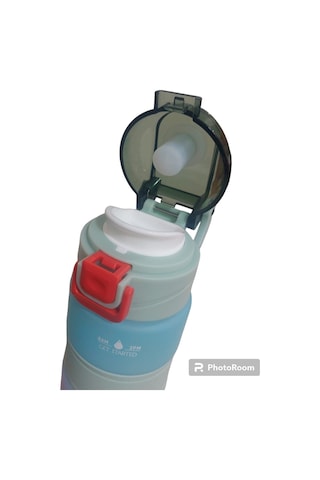 Taros Color Rainbow Matara 600 Ml Siyah Kapaklı