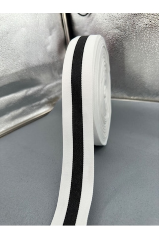 Paşateks 4 Cm Grogren Şerit -5 Metre-beyaz