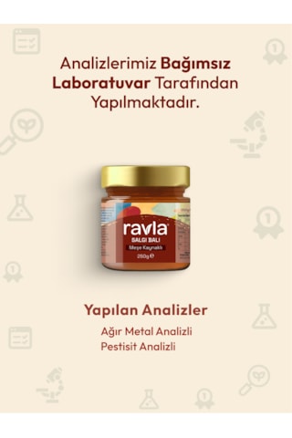 Ravla Salgı Balı Meşe Kaynaklı - 250g