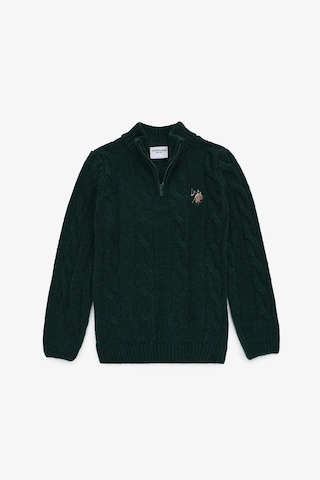 U.S. Polo Assn. U.s. Polo Assn. Erkek Çocuk Koyu Yeşil Kazak /triko 50293063-vr079 Koyu Yesıl