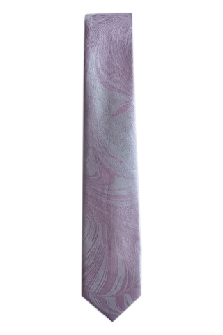 Elifebru Exclusive Handicrafts Ebru Sanatı Saten Kumaş Erkek Gri Pembe Kravat Sakr 144 Gri Pembe 001