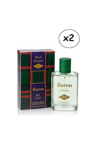 Wall Street 2li Set -baron Ivc- For Men Parfüm 100ml Fresh