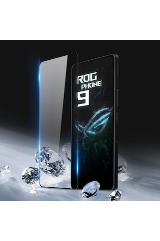 Asus Rog Phone 9/9 Pro / 9 Fe İçin 10 Adet Dux Ducıs 0.33mm 9h Orta Alümina Temperli Cam Filmi