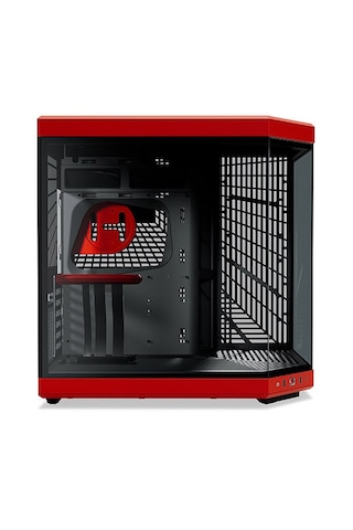 Hyte Y70 Black Cherry Temperli Cam Usb 3.2 E-atx Dual Chamber Mid Tower Bilgisayar Kasası