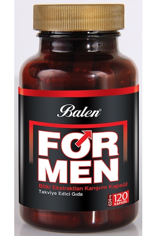 Balen Formen 634 Mg 120 Kapsül Balen Formen 634 Mg 120 Kapsül