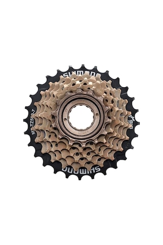 Shimano MF-TZ500 Vidalı Ruble 7 Vites 14-28T Çok Renkli
