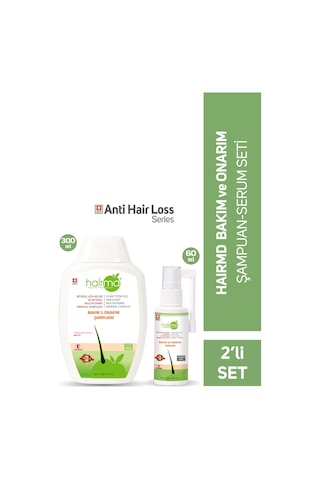 Hair Md Bakım ve Onarım Şampuanı 300 ML + Saç Serumu 60 ML