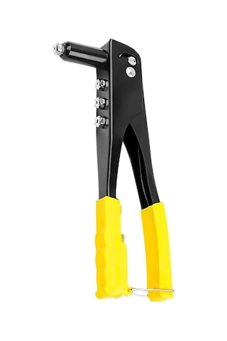 Orret Home 24 Cm Profesyonel Pop Perçin Tabancası Çelik Gövdeli El Tipi Perçin Makinesi, Dayanıklı Ve Ergonomik Perçin Aracı, Metal, Plastik Ve Deri İçin Uygun