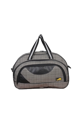 Strong Havlu Kumaş Orta Boy Spor Seyahat Çantası Gri