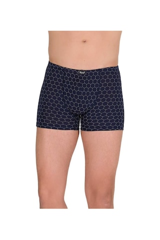 6 Lı Paket Berrak Erkek Likralı Modal Boxer 4497 Renk - Karışık