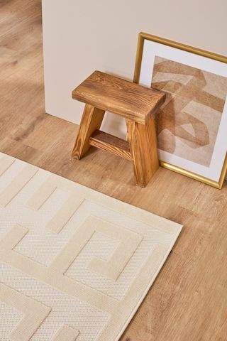 Kaşmir Halı Iskandinav Roar White 120X180 CM Salon Mutfak Halısı Yolluk Salon Mutfak Halısı Yolluk Kilim