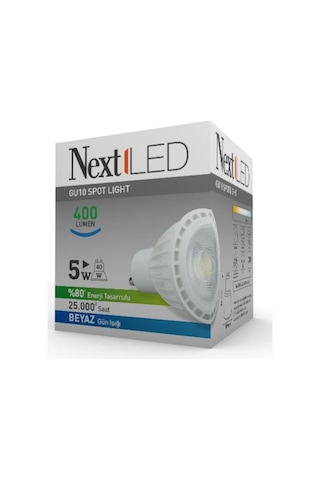 Next Gu10 Led Spot 5W Beyaz