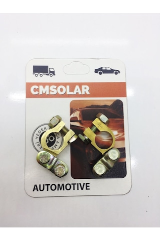 Cmsolar Akü Kutupbaşı Artı Eksi Takım + - Set Kutupbaşı
