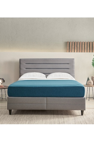 Yataş Bedding Supreme Pedic Baza - Başlık Set - Mavi 100x200