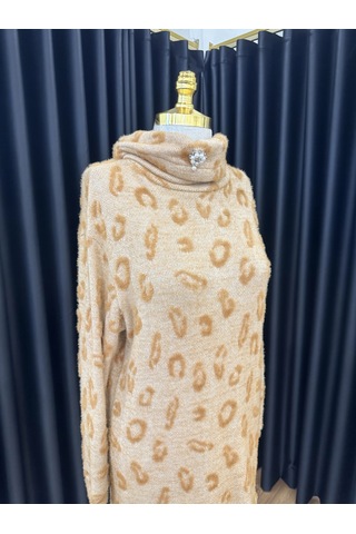 Qupra Qaz74014-c Camel Tunik Çok Renkli