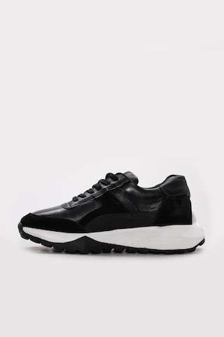 Fast Step Hakiki Deri Erkek Casual Ayakkabı 311ma2012 Siyah