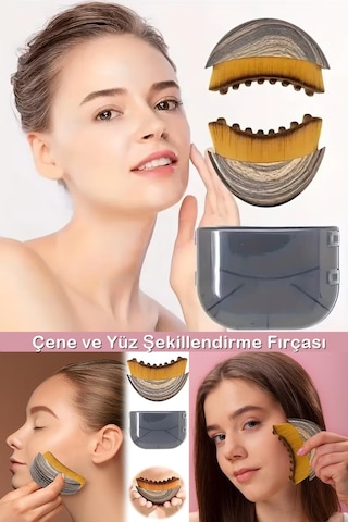 Mucit Home Lenf Drenaj Ve Çene Şekillendirme Fırçası Çok Fonksiyonlu Yumuşak Masaj Aleti Gıdı Toparlayıcı