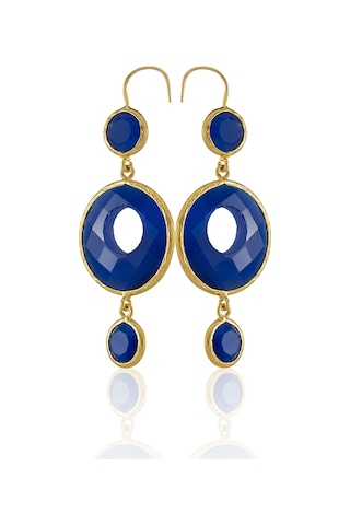 Kadir Jewellery 22 Ayar Altın Kaplama Kadın Sallantılı Küpe -el İşçiliği Ve Hipoalerjenik Küpe Parlement Mavisi 57950269 Kadir Jewellery 22 Ayar Altın Kaplama Kadın Sallantılı Küpe -el İşçiliği Ve Hipoalerjenik Küpe Parlement Mavisi 57950269