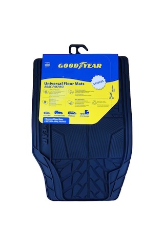 Goodyear Pro Universal Oto Paspas Seti Tam Koruma Şık Tasarım