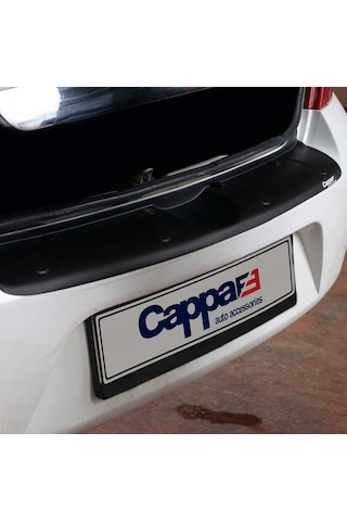 Cappafe Renault Symbol Arka Tampon Eşiği Koruma Abs Mat Siyah N11.17824