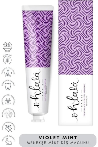 Ohlala Violet Mint Menekşe-nane Diş Macunu 75ml