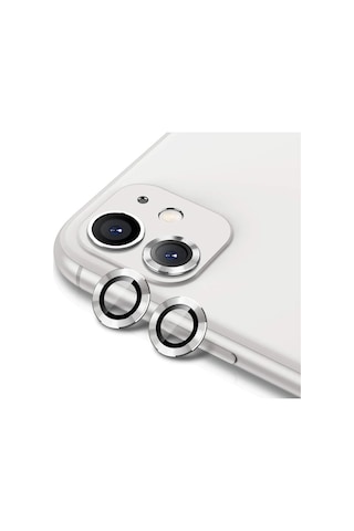 Ally İphone 11 6.1 3d Metal Çerçeveli Kamera Lens Koruyucu- 5775