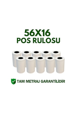 56x16 Mt. Termal Pos Rulosu 10 Lu Paket Diğer