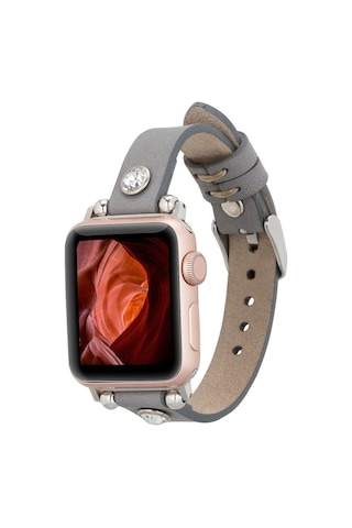 Apple Watch Uyumlu Deri Kordon Visby 38-40-41mm Rst9