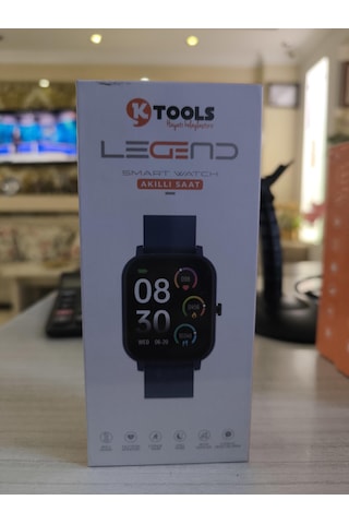 Ktools Legend Lacivert 2 Yıl Türkiye Garantili Gümüş Kayış Akıllı Saat
