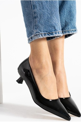 Lady Rugan Kadın Stiletto Topuklu Ayakkabı Siyah