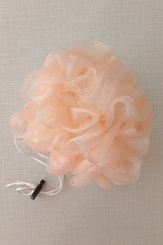 Sabun Koyulabilir Büzgülü Banyo Lifi