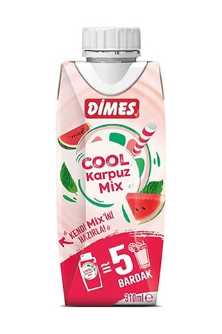 Dimes Cool Lime Berry + Şekersiz + Karpuz 3 x 310 ML
