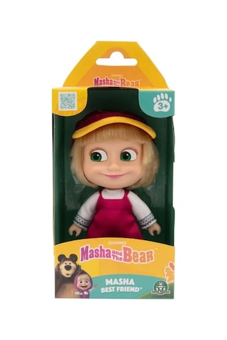 Giochi Preziosi Masha & Koca Ayı 12 Cm Bebek S3 Mha37000 Koyu Pembe - Beyaz Maşa ile koca ayı
