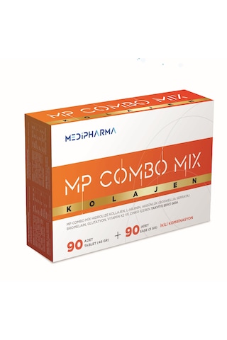 Medipharma Mp Combomix Kolajen Takviye Edici Gıda 90 Tablet + 90 Şase