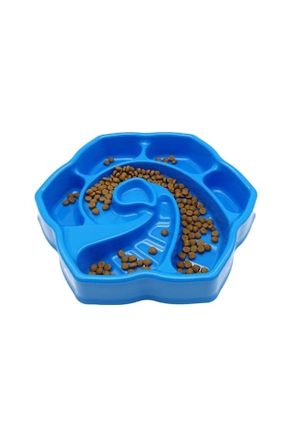 Sones Köpekler Ve Kediler İçin Pet Kabuklu Şekilli Yavaş Yemek Kasesi Boğulma Korumalı Yiyecek Kutusu Rastgele Renk Teslimatı