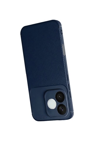 Newface - 505 - Huawei Honor 600 Lite Auto Focus Karbon Kapak - Csmo-tex - - Lacivert
