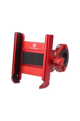 Cyclıngbox-yükseltilmiş Alüminyum Alaşım Bisiklet Cep Telefonu,ya18857r-1 Kırmızı