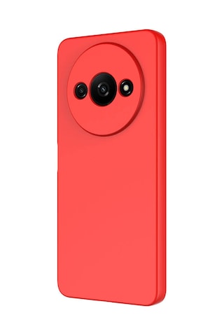 Zore Xiaomi Redmi A3 4g 2024 Kılıf Msra Mara Lansman Kapak-kırmızı Kırmızı